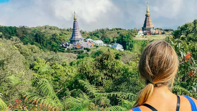 Chiang-Mai-Doi-Inthanon-National-Park-Chedis-View